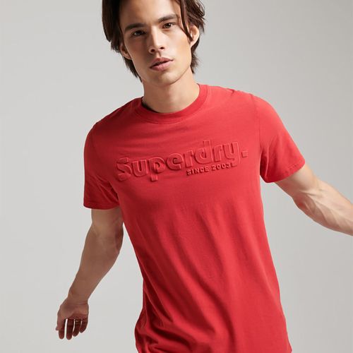 Camiseta Para Hombre Vintage Terrain Emboss Superdry 55517