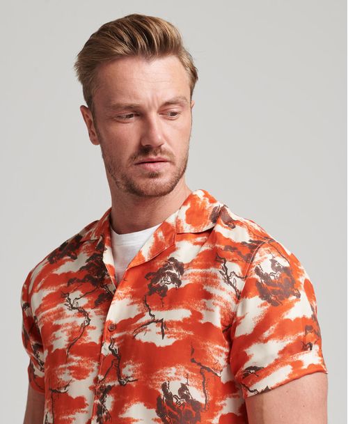 Camisa Para Hombre Vintage Revere Ss Shirt Superdry 52306