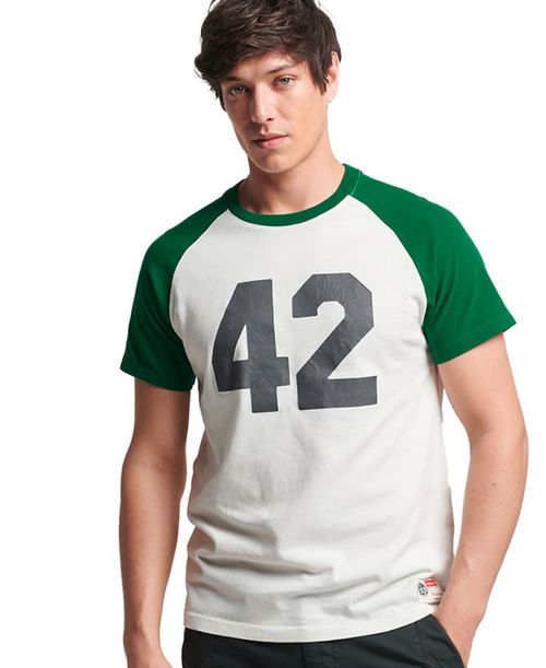Camiseta Para Hombre Vintage Field College Tee Superdry 51133