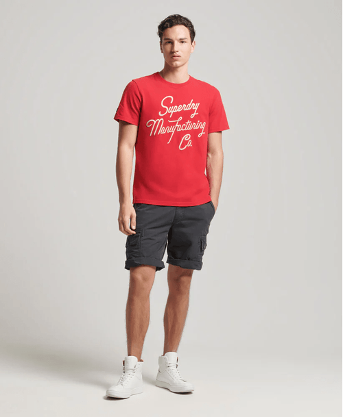 Camiseta Para Hombre Vintage Script Style Ww Tee Superdry 51130