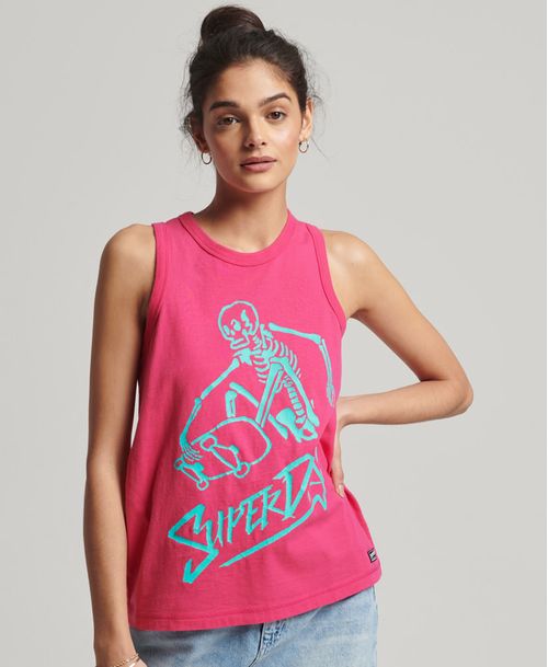 Camiseta Para Mujer Vintage Cali Vest Superdry 51218