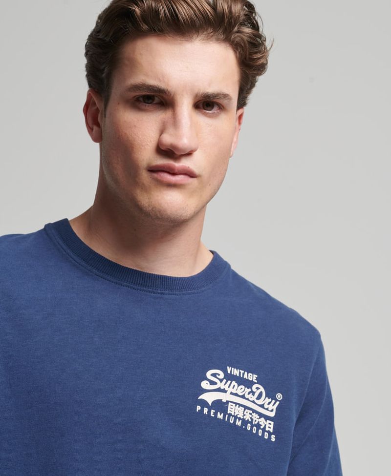 Camiseta Para Hombre Vintage Logo Heritage Tee Superdry 52245