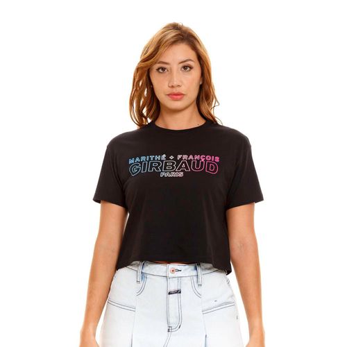 Camiseta Manga Corta Para Mujer Girbaud