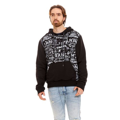 Buzo Hoodie Cerrado Para Hombre Girbaud 46271