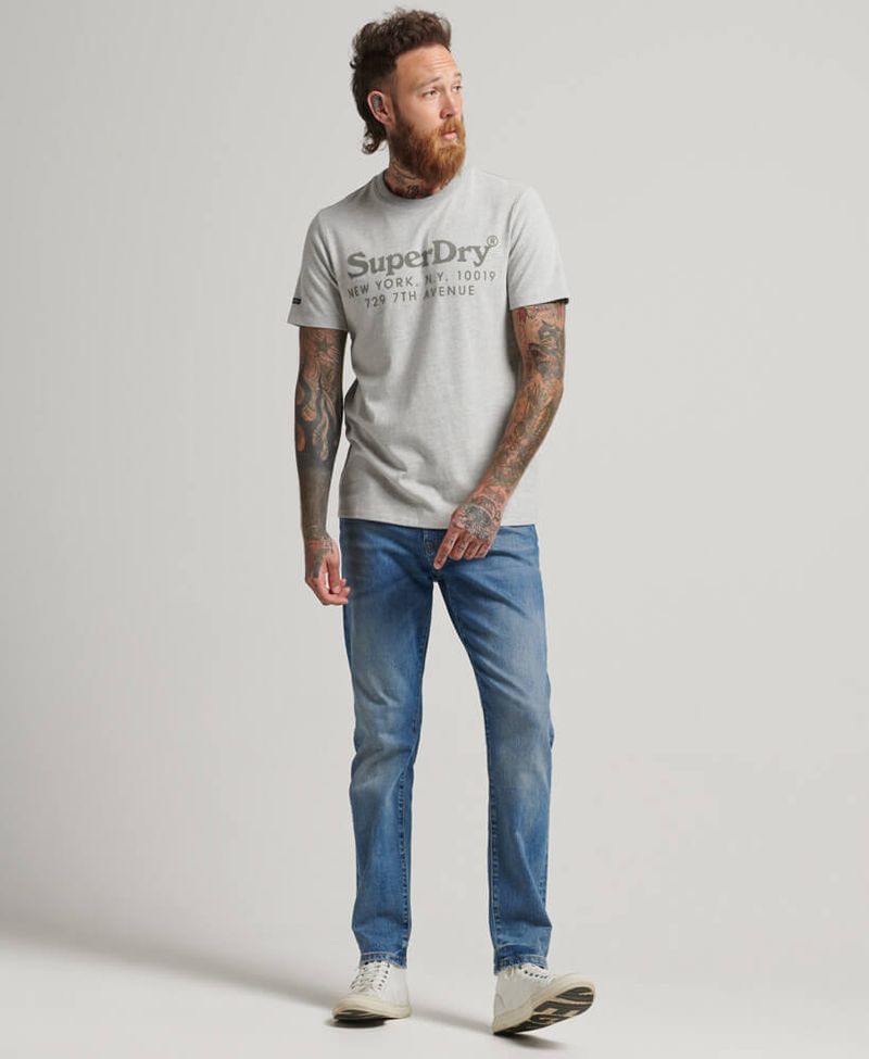 Camiseta Para Hombre Vintage Venue Tonal Tee Superdry 51142 - Fruta Fresca