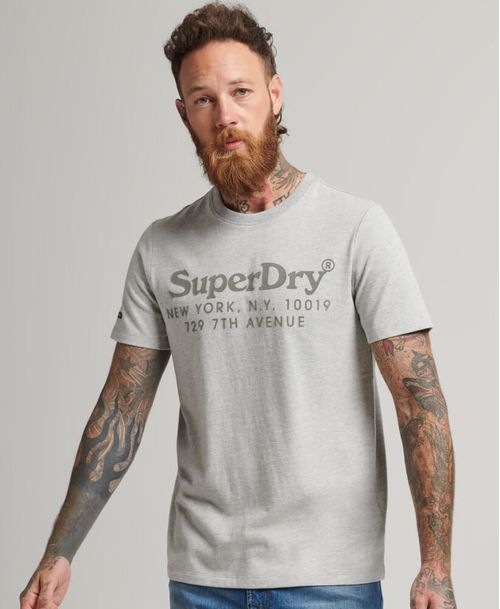Camiseta Para Hombre Vintage Venue Tonal Tee Superdry 51142
