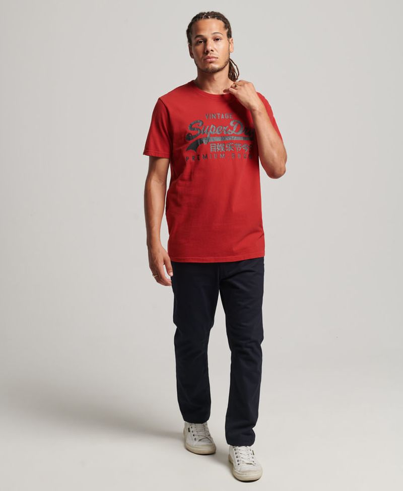 Camiseta Para Hombre Code Sl Heritage Tee Superdry 52242, CAMISETAS