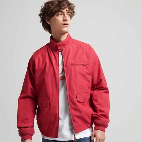 Chaqueta Casual Para Hombre Vintage Collegiate Harrington Superdry 51170