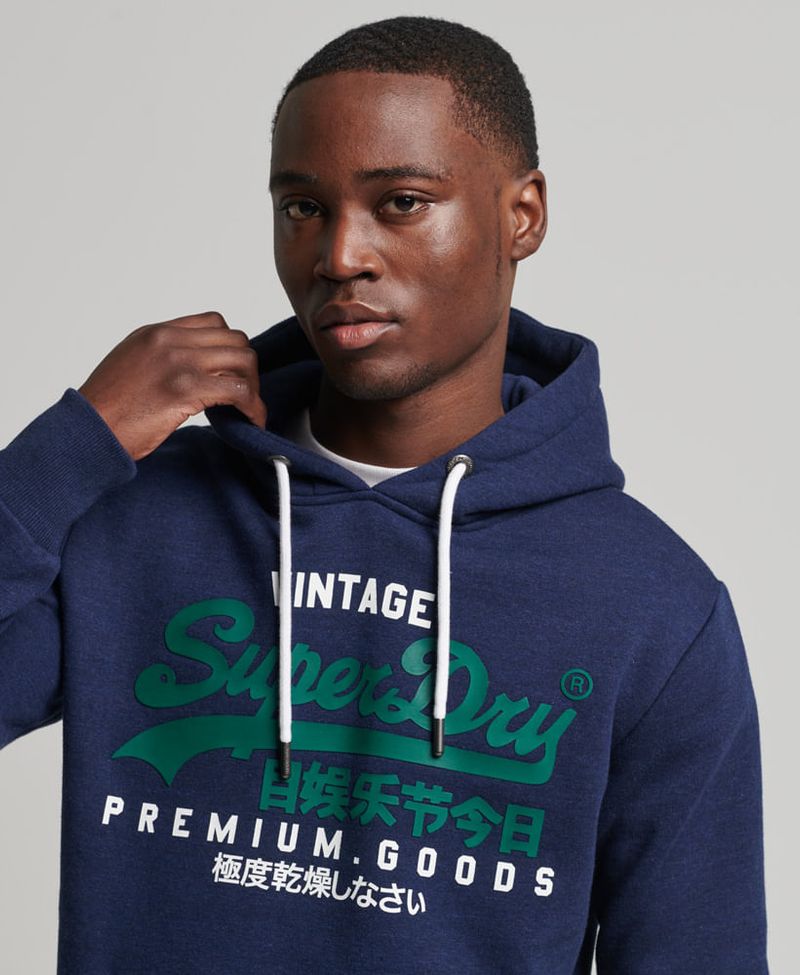 Buzo Hoodie Cerrado Para Hombre Vl Hood Superdry 48277 Fruta Fresca