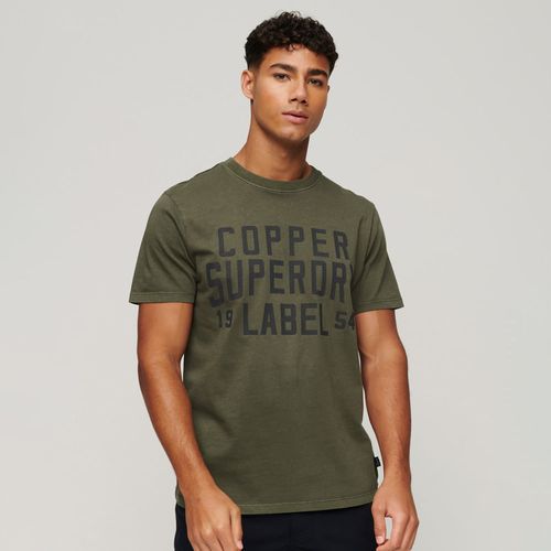 Camiseta Manga Corta Para Hombre Vintage Copper Label Superdry 55508