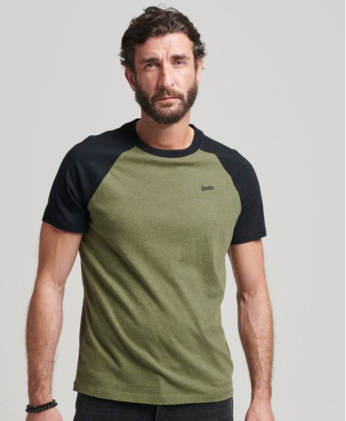 Camiseta Para Hombre Vintage Baseball Tee Superdry 55968