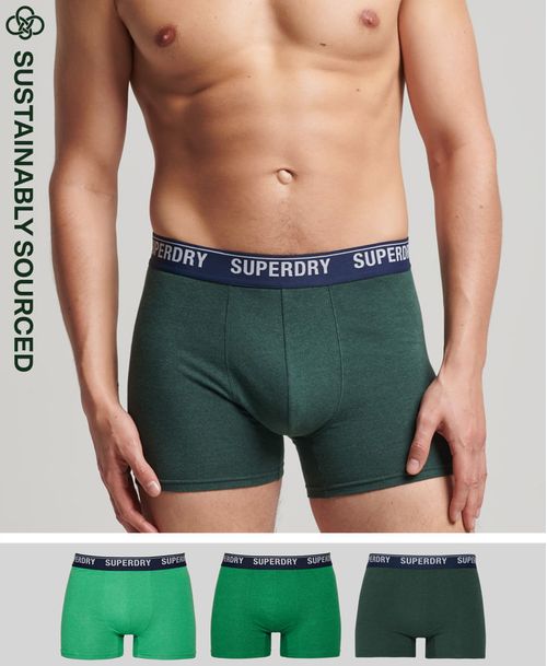 Boxer Para Hombre Boxer Multi Triple Pack Superdry 54109