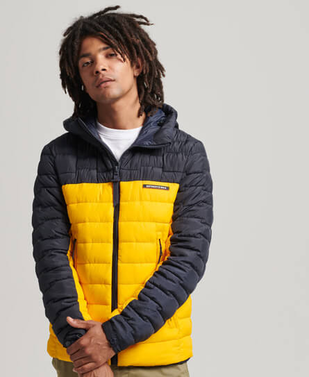 Chaqueta Padded Para Hombre Code Xpd Radar Quilt Mix Jkt Superdry 52327
