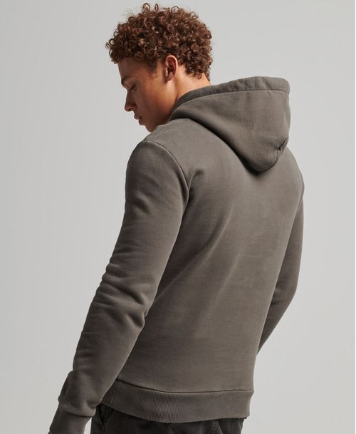 Buzo Hoodie Cerrado Para Hombre Vintage Styled & Made Hood Superdry 52277