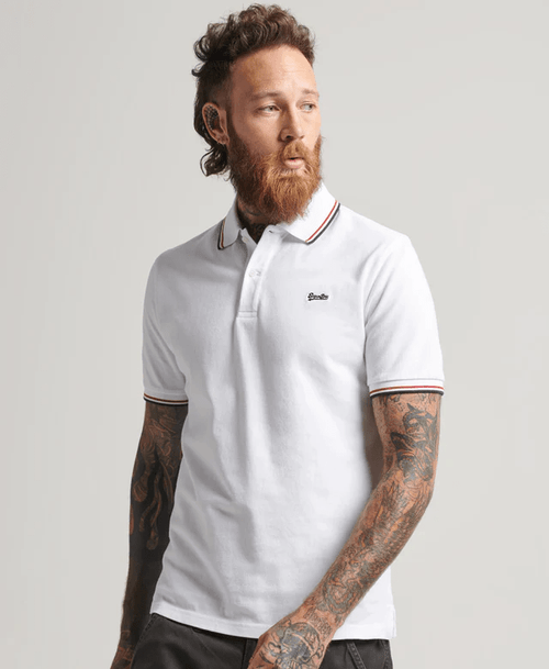 Polo Para Hombre Vintage Tipped Superdry 52265