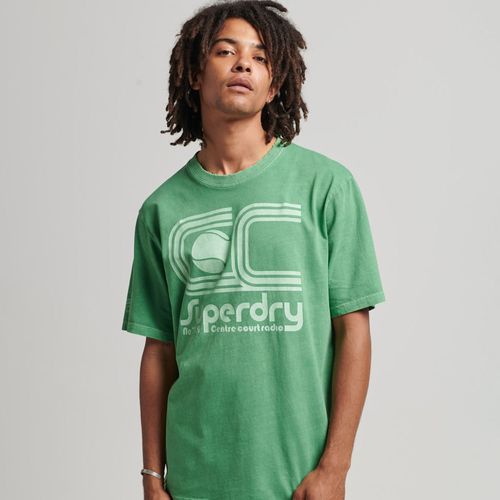 Camiseta Para Hombre Vintage Ath Club Tee Superdry 52234