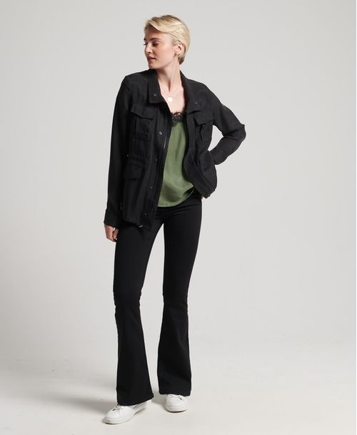 Chaqueta Casual Para Mujer Studios Cupro M65 Jacket Superdry 51215