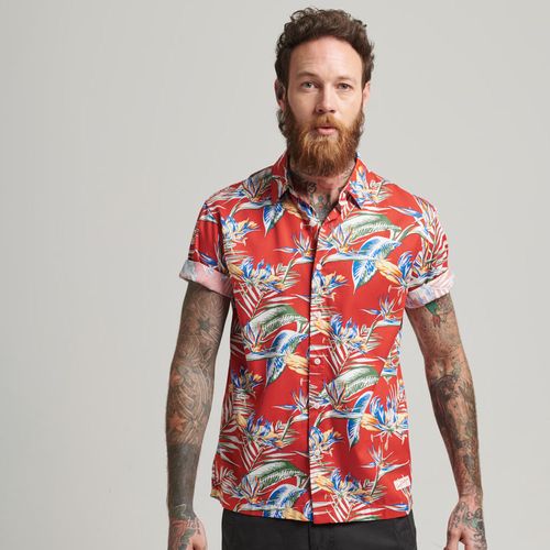 Camisa Para Hombre Vintage Hawaiian Shirt Superdry 51165