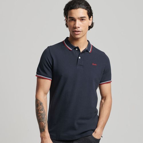 Polo Para Hombre Vintage Tipped Superdry 51145