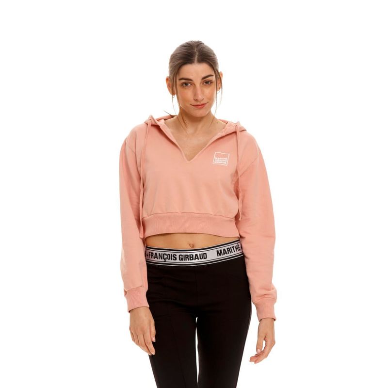 Buzo Hoodie Cerrado Para Mujer