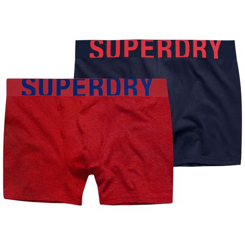 Boxer Para Hombre Boxer Dual Logo Double Pack Superdry 37891