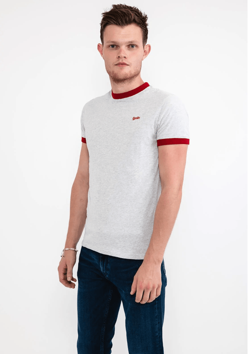 Camiseta Para Hombre Vintage Ringer Tee Superdry 37841