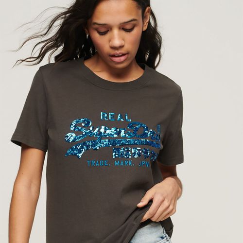 Camiseta Manga Corta Para Mujer Embellish Superdry 55638