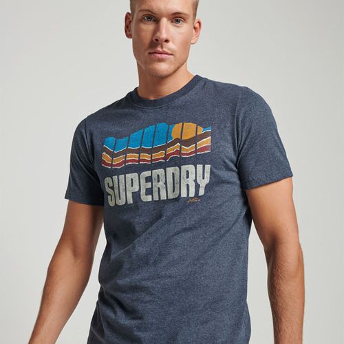 Camiseta Manga Corta Para Hombre Vintage Great Outdoors Superdry 55493