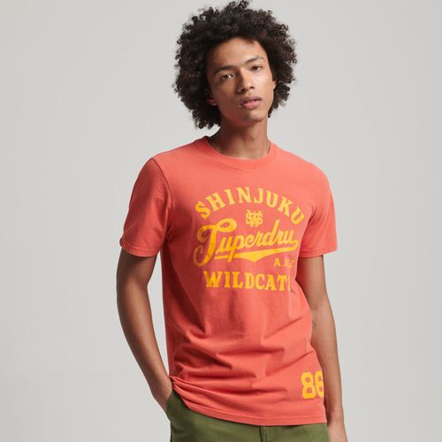 Camiseta Manga Corta Para Hombre Vintage Home Run Superdry 55488