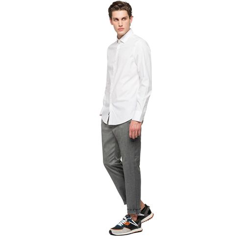 Camisa Para Hombre Stretch Popeline Replay 27518