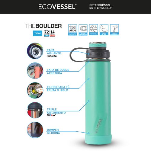 Termo Ecovessel Boulder Acero Inox 710 ml