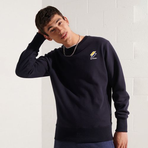 Buzo Cerrado Para Hombre Sportstyle Essential Crew Superdry 52039