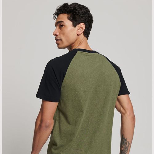 Camiseta Para Hombre Vintage Raglan Superdry 55496