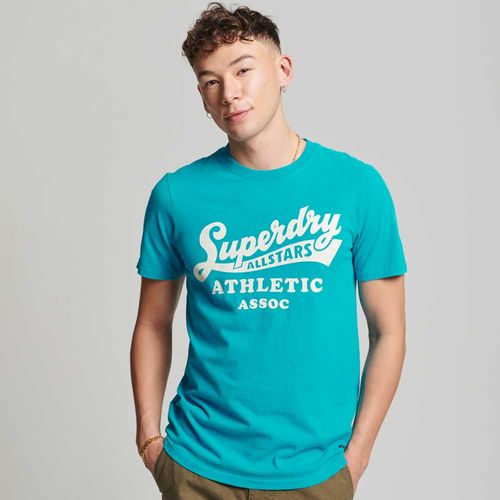 Camiseta Manga Corta Para Hombre Vintage Home Run Superdry 55488