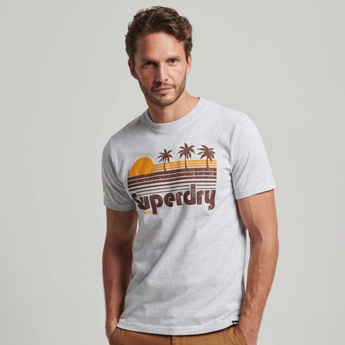 Camiseta Manga Corta Para Hombre Vintage Great Outdoors Superdry 55493