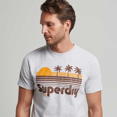 Camiseta Manga Corta Para Hombre Vintage Great Outdoors Superdry 55493