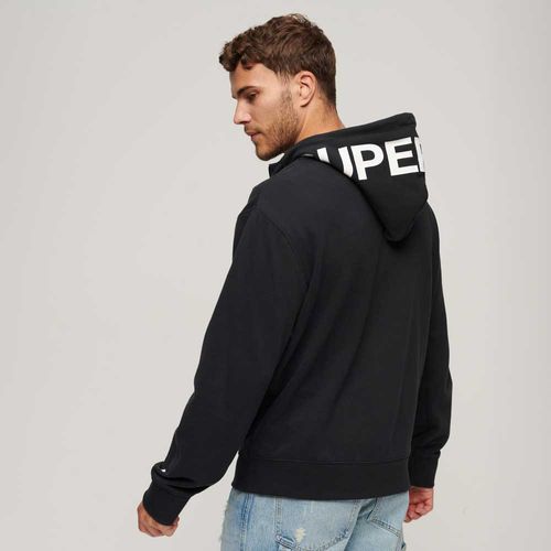 Buzo Abierto Para Hombre Sport Loose Superdry