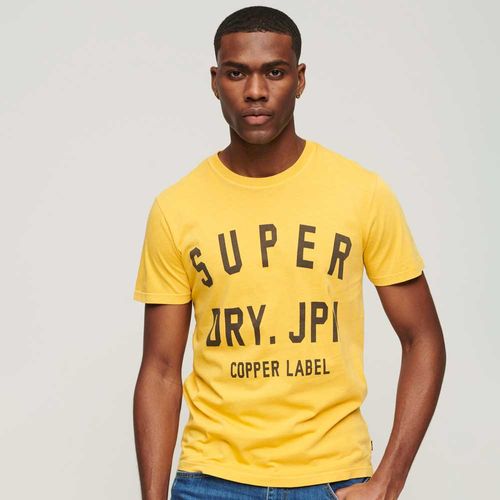 Camiseta Manga Corta Para Hombre Vintage Copper Label Superdry 55508