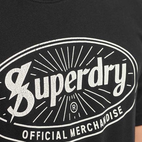 Camiseta Para Hombre Vintage Lightning Logo Tee Superdry 52250