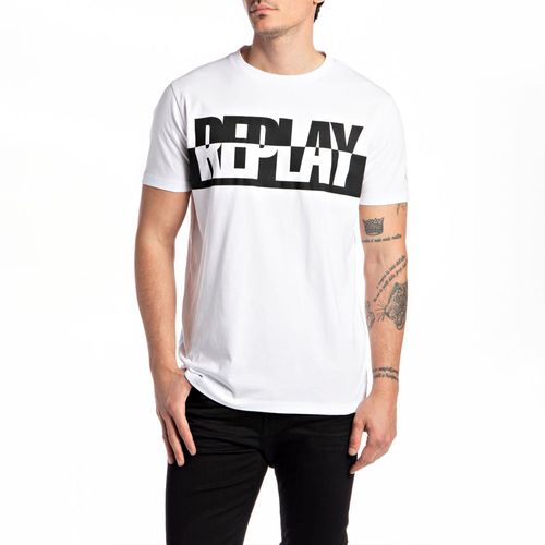 Camiseta Manga Corta Para Hombre Replay