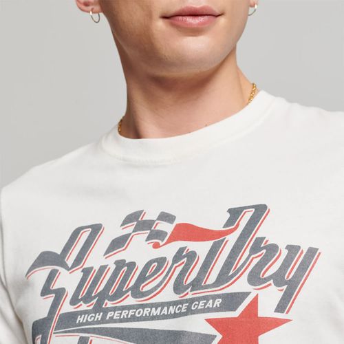 Camiseta Manga Corta Para Hombre Vintage Industrial Auto Mw Superdry 55520