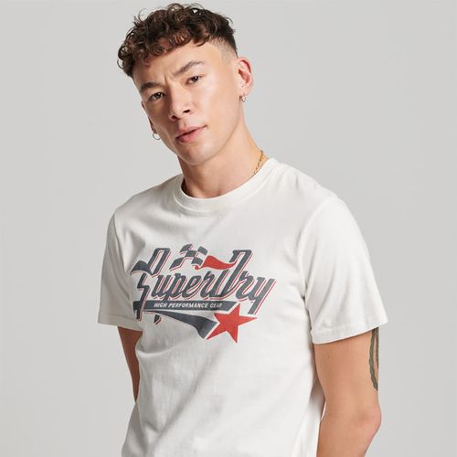 Camiseta Manga Corta Para Hombre Vintage Industrial Auto Mw Superdry 55520