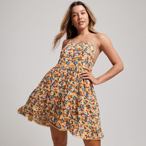 Vestido Medio Para Mujer Vintage Beach Cami Superdry 55692