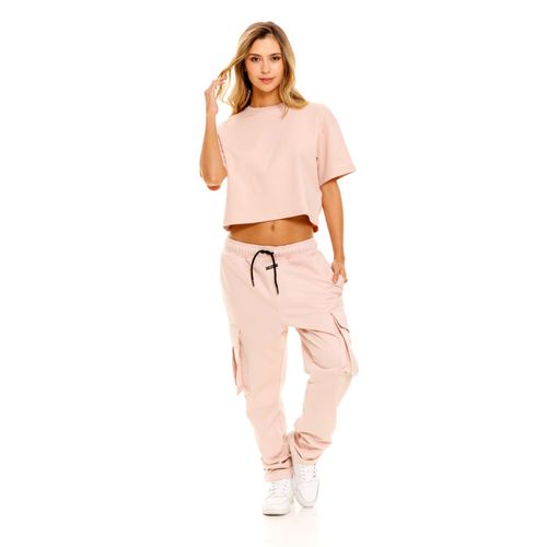 Camiseta Manga Corta Para Mujer Lueur Girbaud