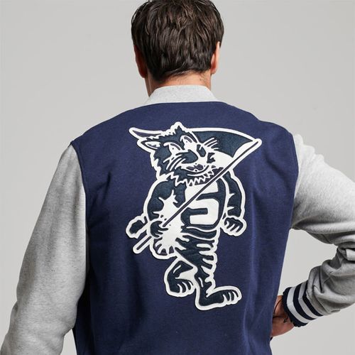 Buzo Abierto Para Hombre Vintage Collegiate Bomber Superdry 56727