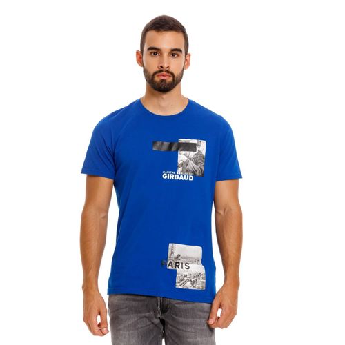 Camiseta Manga Corta Para Hombre Lefrancois Girbaud