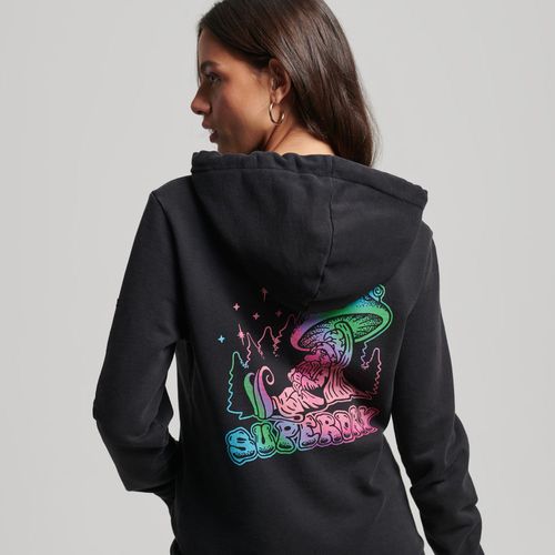 Buzo Hoodie Cerrado Para Mujer Vintage Into The Woods Hood Superdry 52393