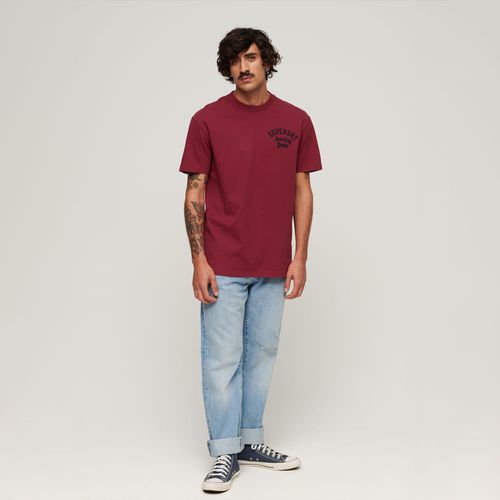 Camiseta Para Hombre Emb Superstate Ath Tee Superdry