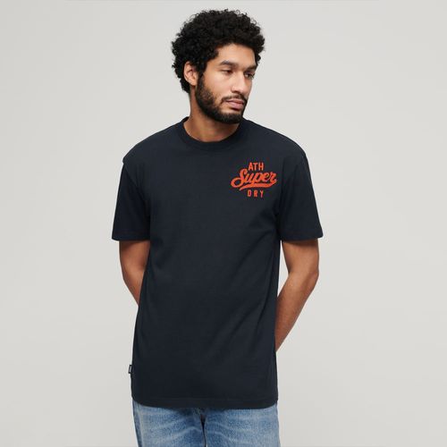 Camiseta Para Hombre Emb Superstate Ath Tee Superdry