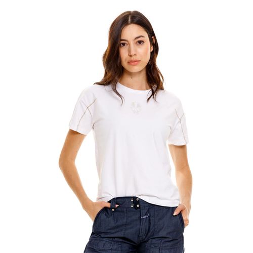 Camiseta Manga Corta Para Mujer Na  Girbaud